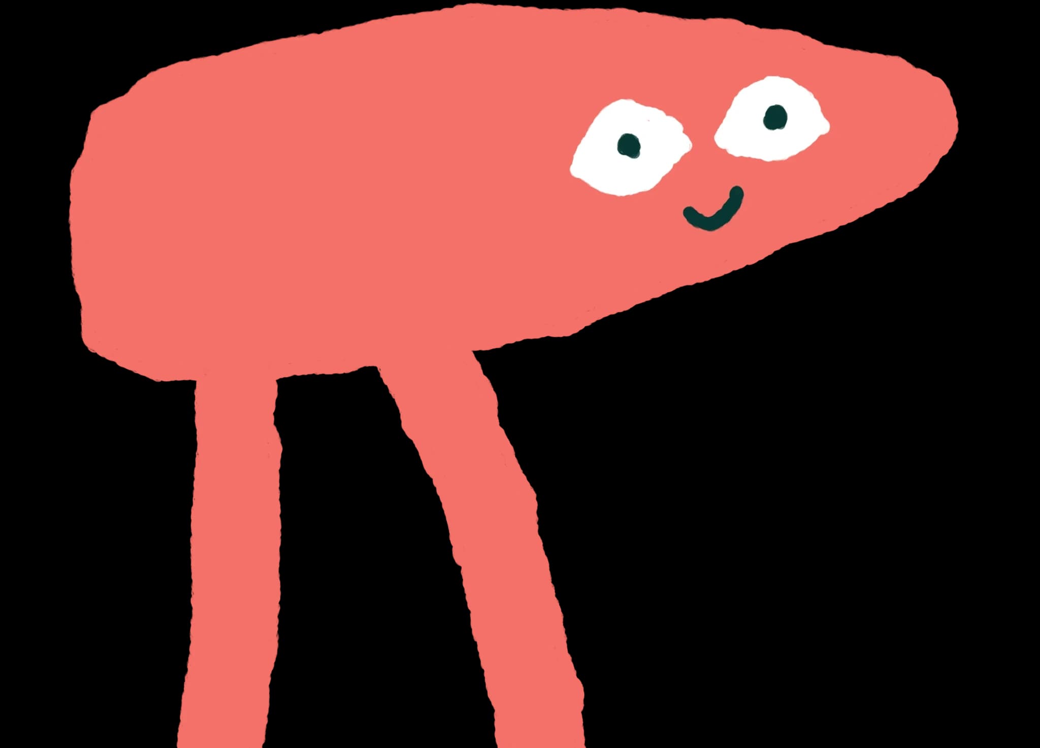 A hand-drawn Folk creature — FOLK indie sandbox MMORPG